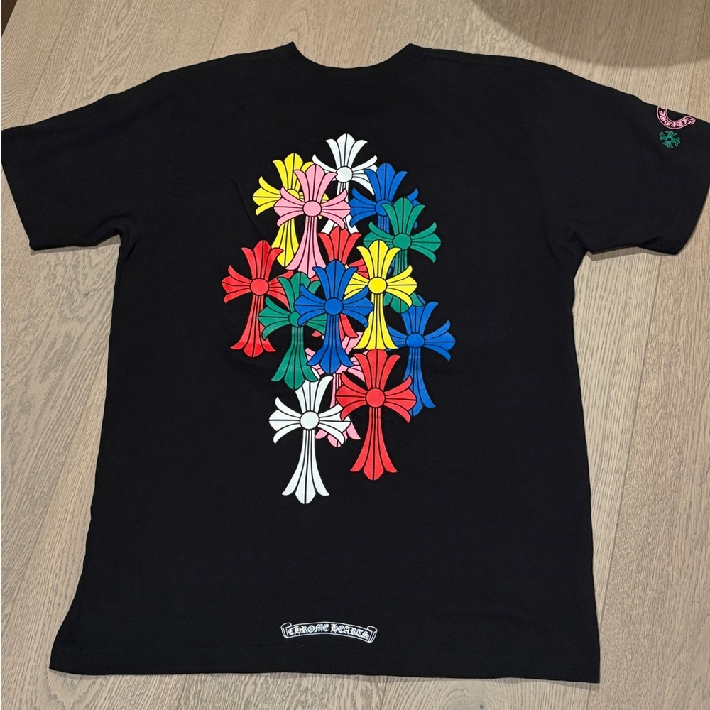 SOLD Limited-Chrome Hearts Tee shirts multi color